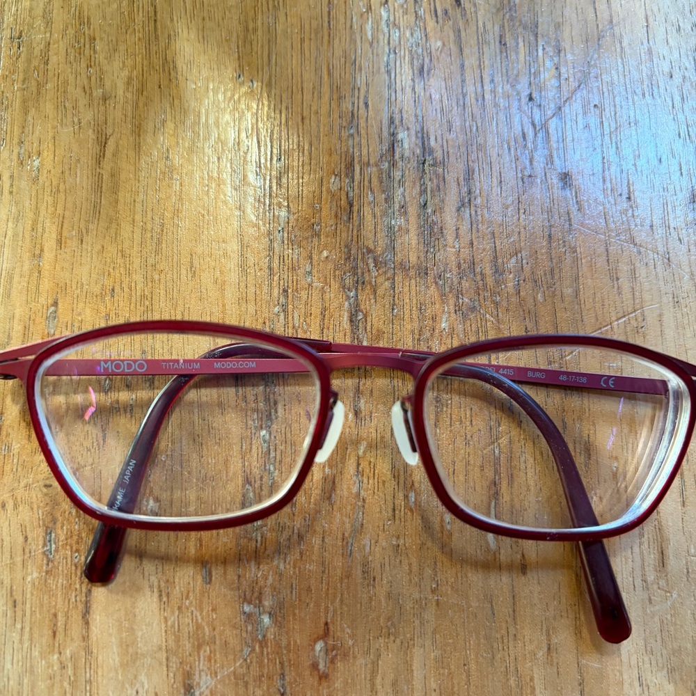 Modo Red Eyeglasses